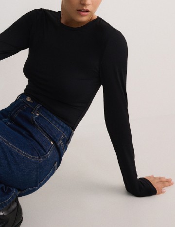 Bluza Reserved, negru