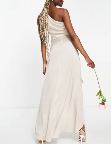 Rochie lunga TFNC London, crem