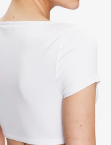 Top Tommy Jeans, alb