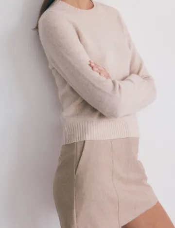 Fusta pantalon Reserved, bej