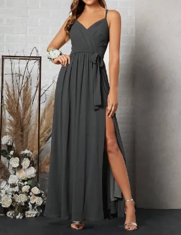 Rochie lunga SHEIN, gri