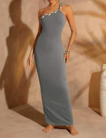 Rochie lunga SHEIN, gri