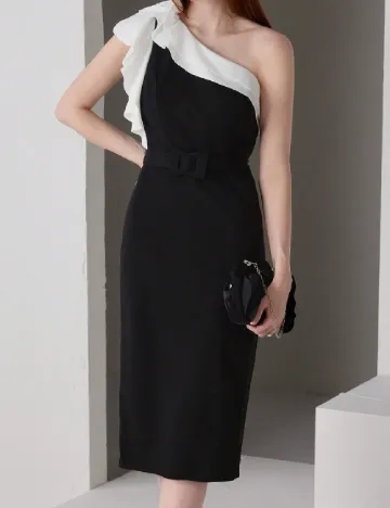 Rochie medie SHEIN, negru