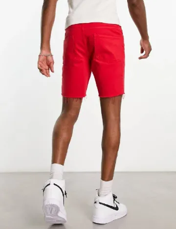 Pantaloni scurti ASOS, rosu