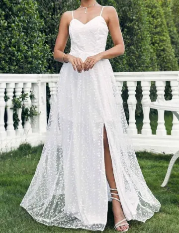 Rochie lunga SHEIN, alb