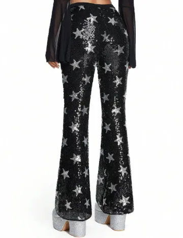 Pantaloni Romwe, negru