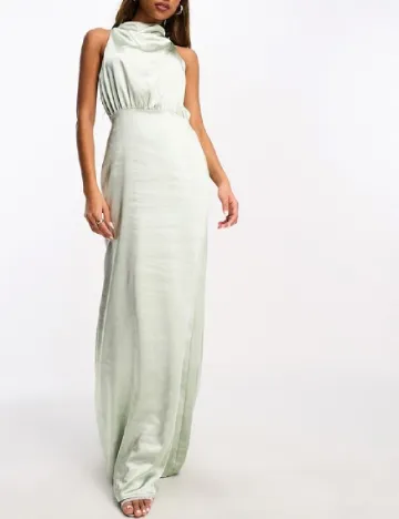Rochie lunga Pretty Lavish, verde
