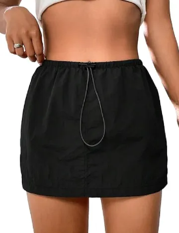 Fusta SHEIN, negru Negru