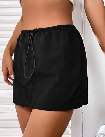 Fusta SHEIN, negru Negru