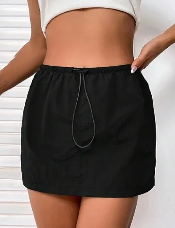 Fusta SHEIN, negru Negru