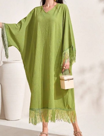 Rochie medie SHEIN, verde