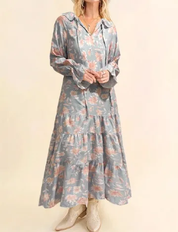 Rochie lunga SHEIN, gri Gri