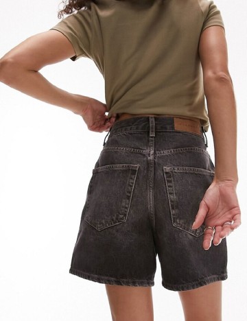 Pantaloni scurti Top Shop, gri