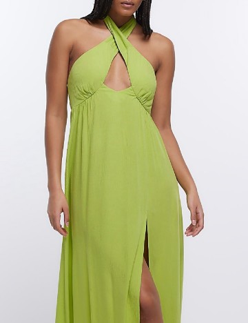 Rochie lunga River Island, verde