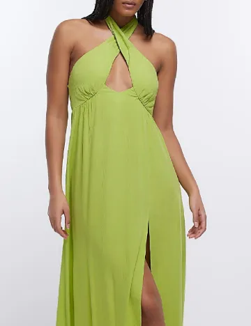 Rochie lunga River Island, verde
