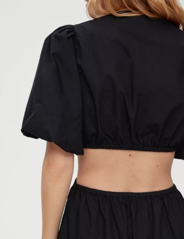 Rochie lunga Q/S, negru