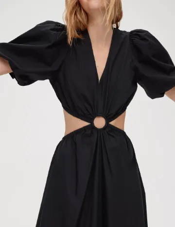 Rochie lunga Q/S, negru