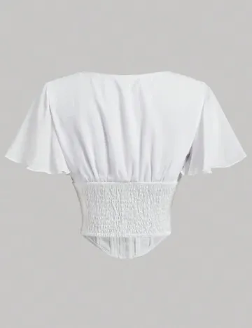 Top SHEIN, alb