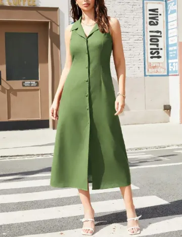 Rochie medie SHEIN, verde
