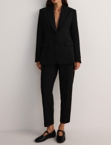 Pantaloni Reserved, negru