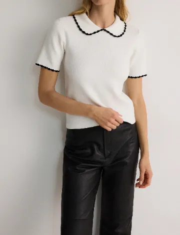 Bluza Reserved, alb Alb