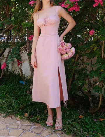 Rochie medie SHEIN, roz