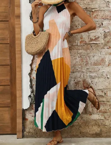 Rochie lunga SHEIN, mix culori