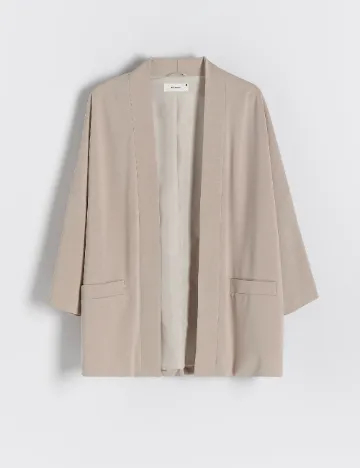Blazer Reserved, crem