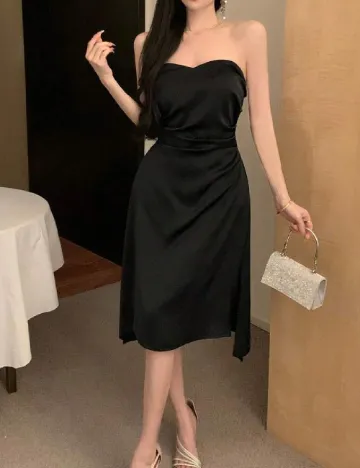 Rochie medie Dazy, negru