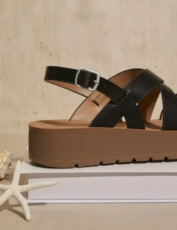 Sandale SHEIN, negru