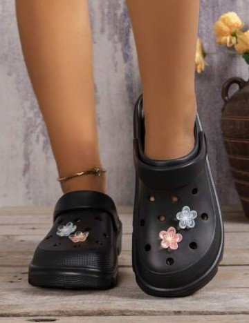 Slapi SHEIN, negru