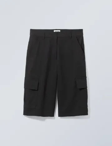 Pantaloni scurti Weekday, negru