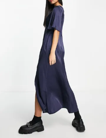 Rochie medie Influence, bleumarin