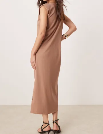 Rochie medie New look, maro Maro