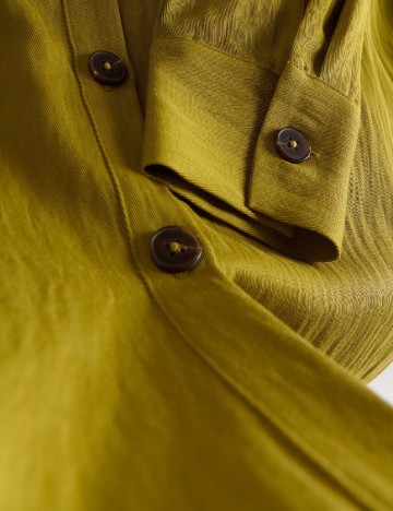 Rochie medie Reserved, verde oliv