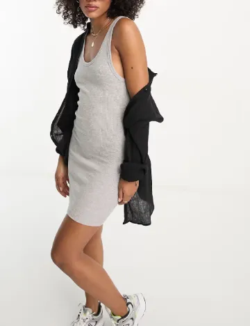 Rochie scurta ASOS, gri Gri