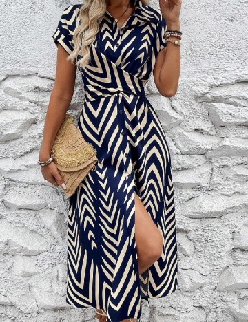 Rochie medie SHEIN, albastru