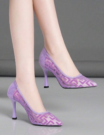 Pantofi SHEIN, mov