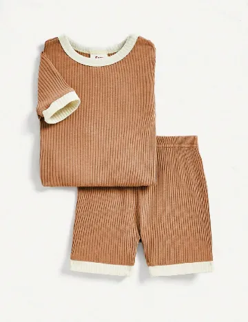 Set compleuri 2 bucati CozyCub, mix culori