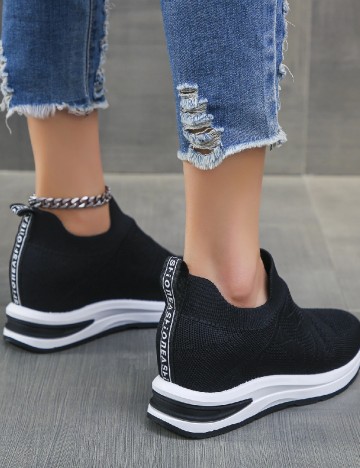 Adidasi SHEIN, negru