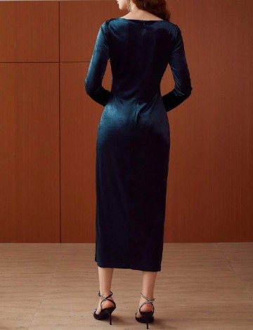 Rochie medie MOTF, albastru