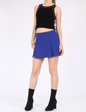 Fusta pantalon Only, albastru
