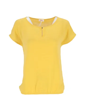 Bluza s.Oliver, galben Galben