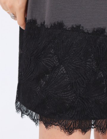 Rochie scurta Vero Moda, gri