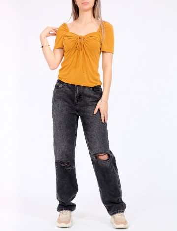 Bluza Vero Moda, mustar