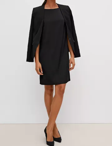 Rochie scurta Comma, negru Negru
