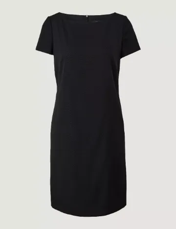 Rochie scurta Comma, negru Negru