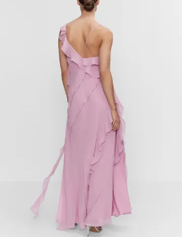 Rochie lunga Mango, roz