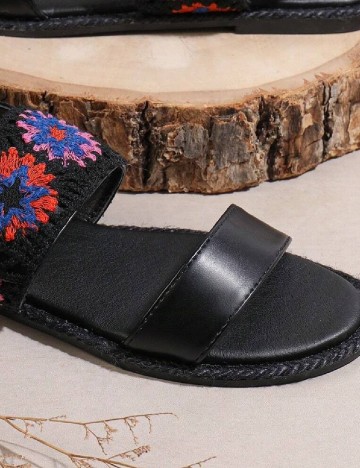 Sandale SHEIN, negru