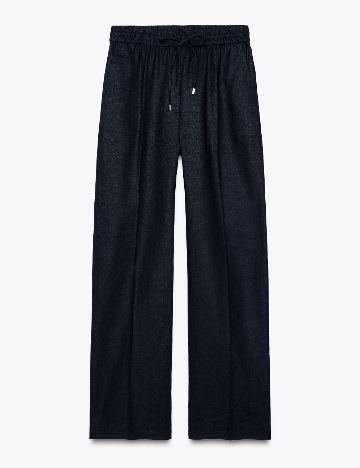 Pantaloni Zara, bleumarin